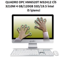 QUADRO DPC RAPID HM6520T M32412 Cİ5-3210M 4GB/120GBSSD/19.5 - 1